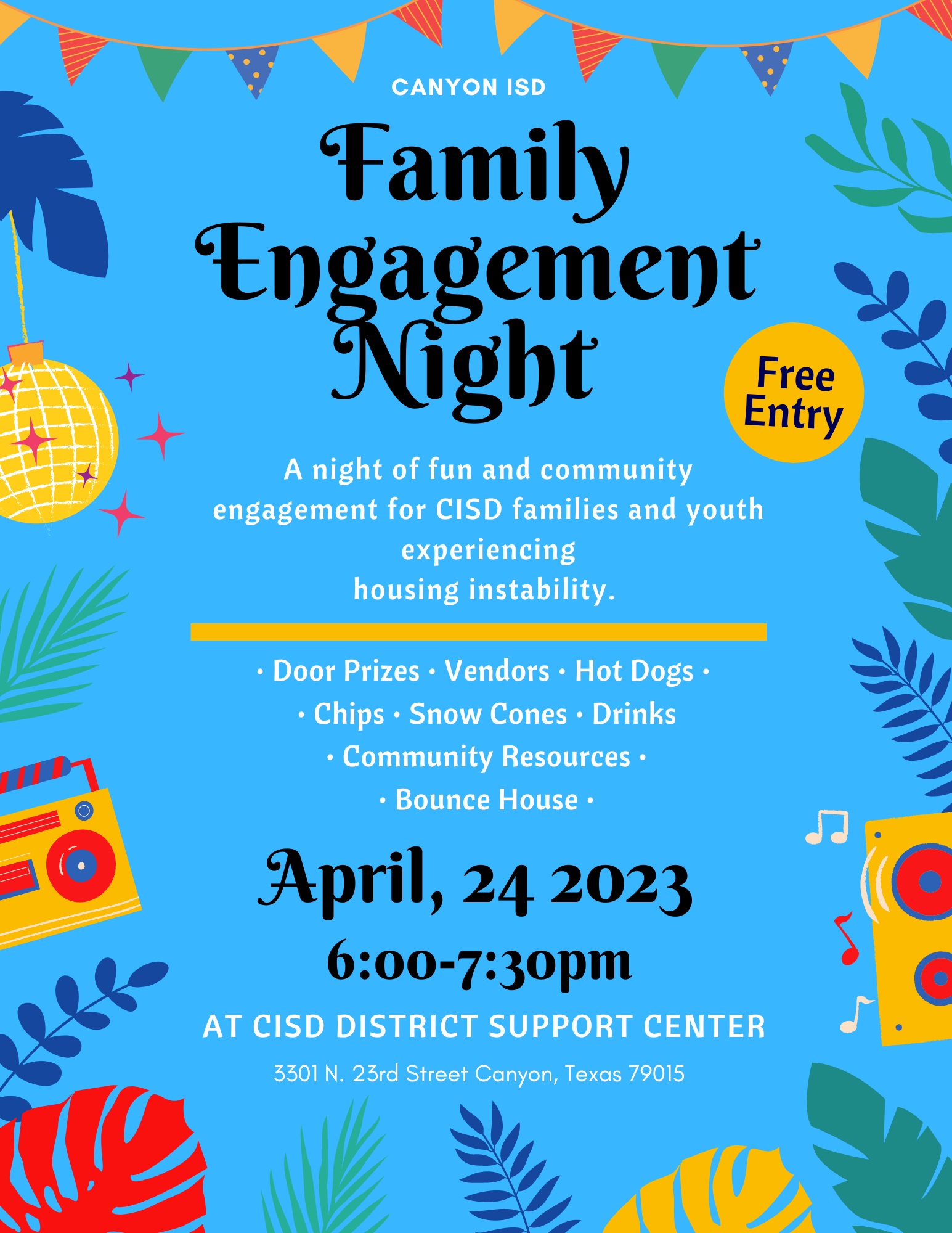 230424 Family Engagement Night