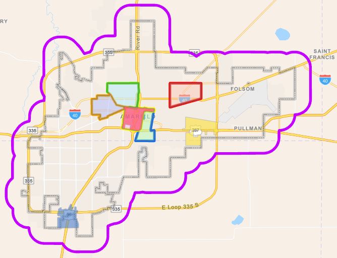 Picture of Map for Economic Development page