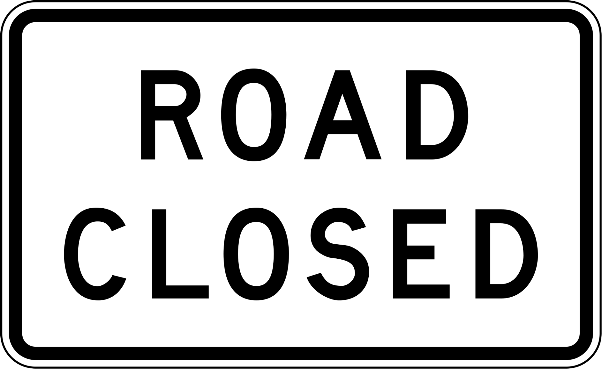 Road Closed