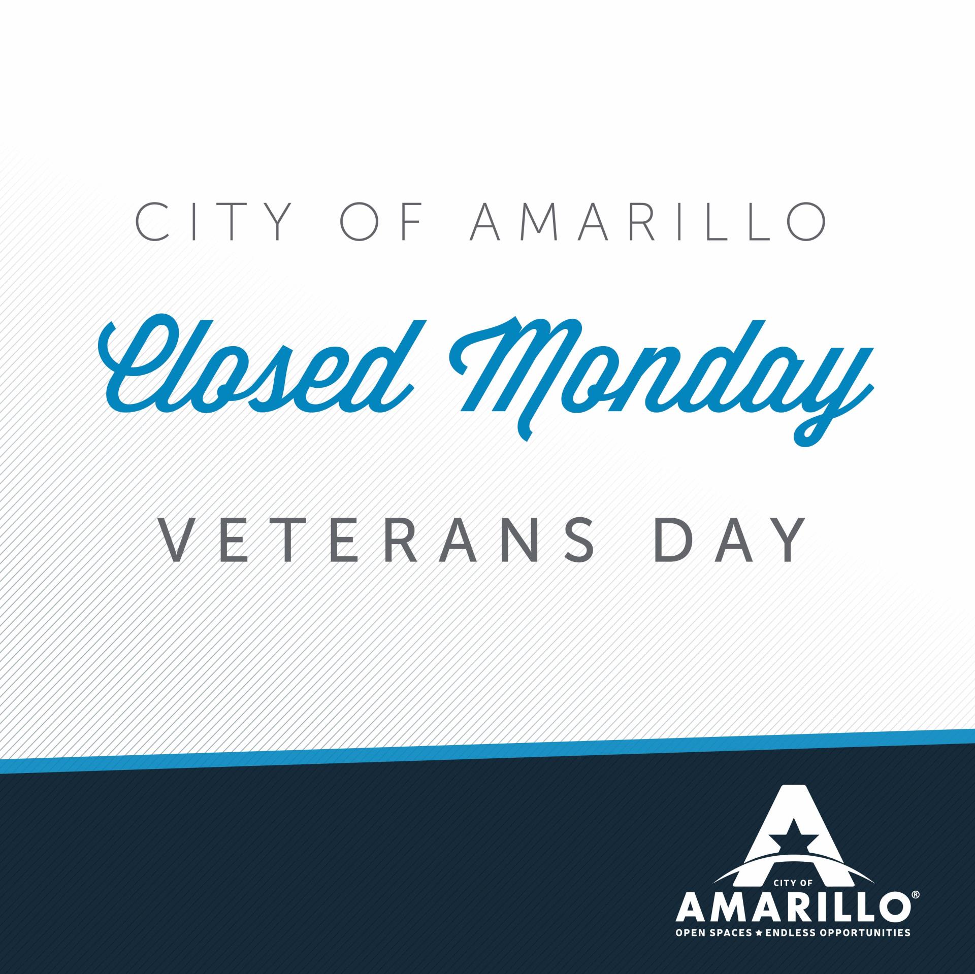 Veterans Day Closed