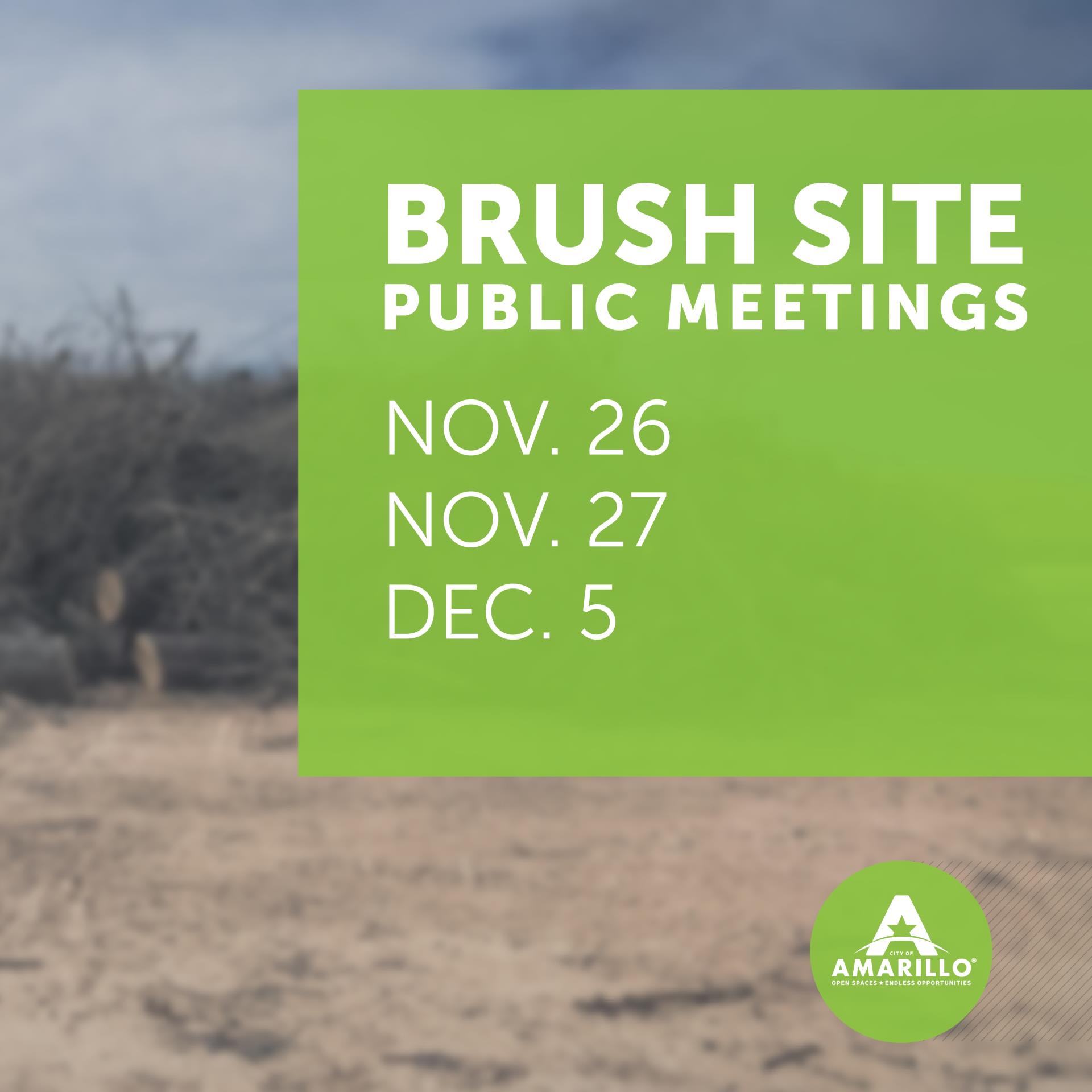 Brush Sites