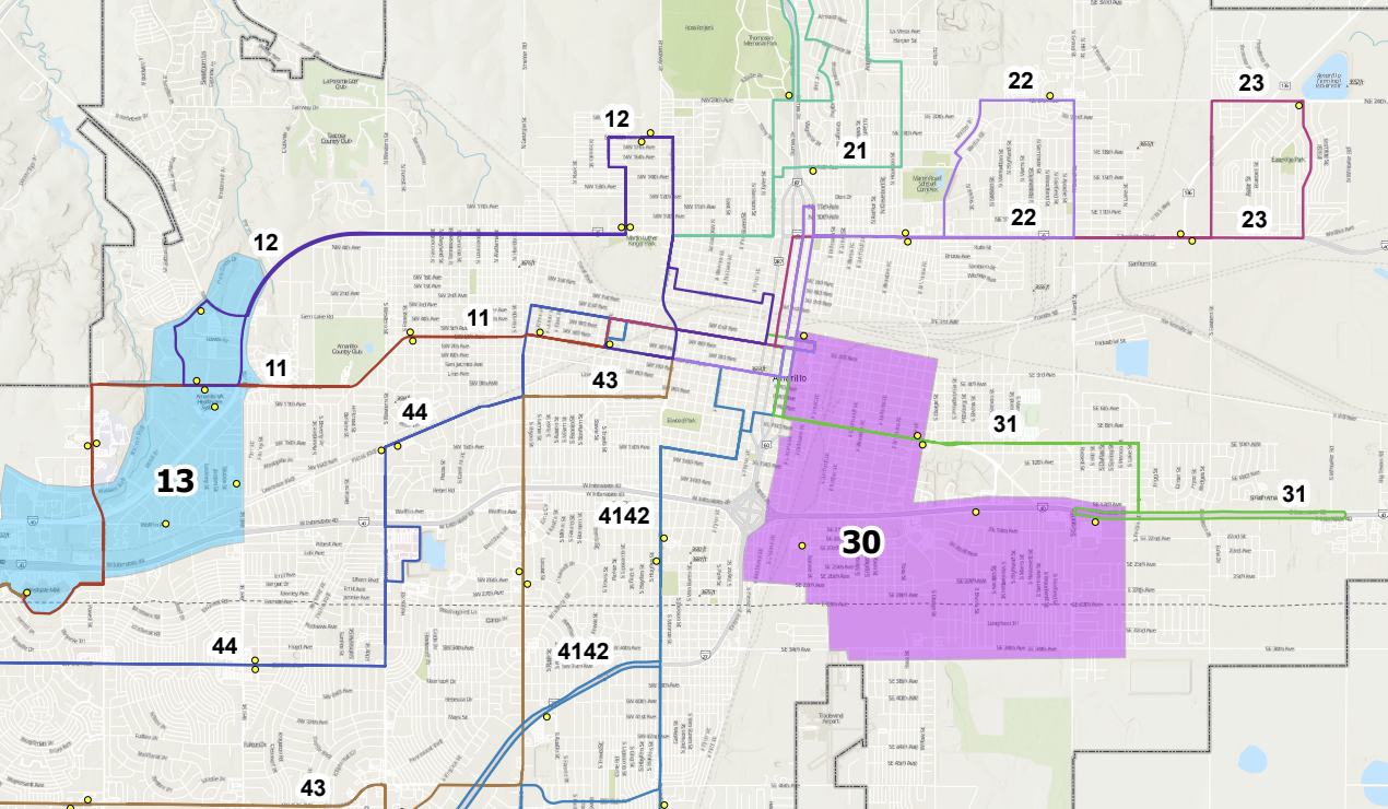 Transit Route Map Image