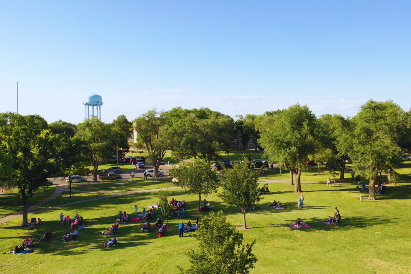 aerial park image