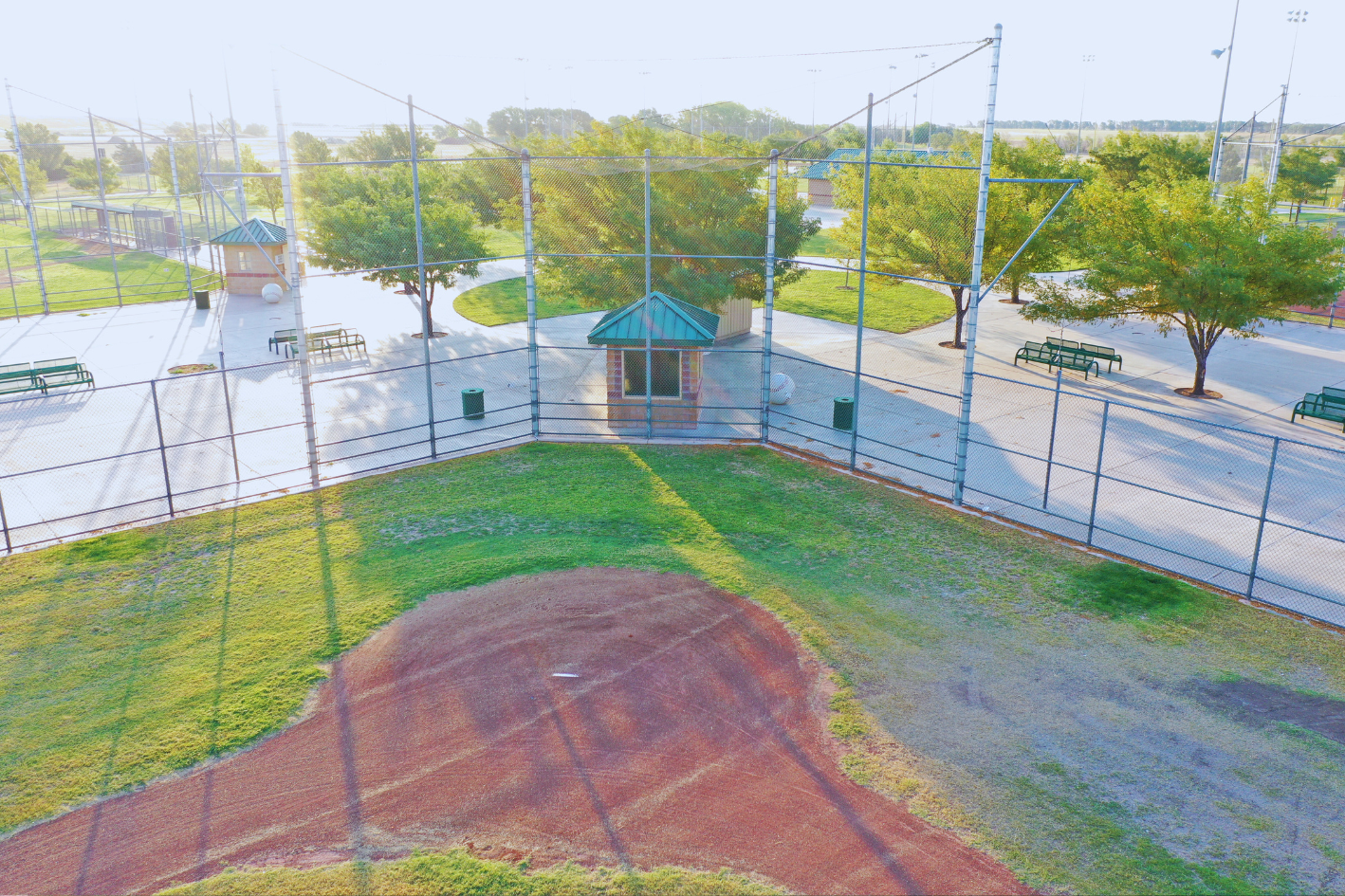 athletics image - baseball field