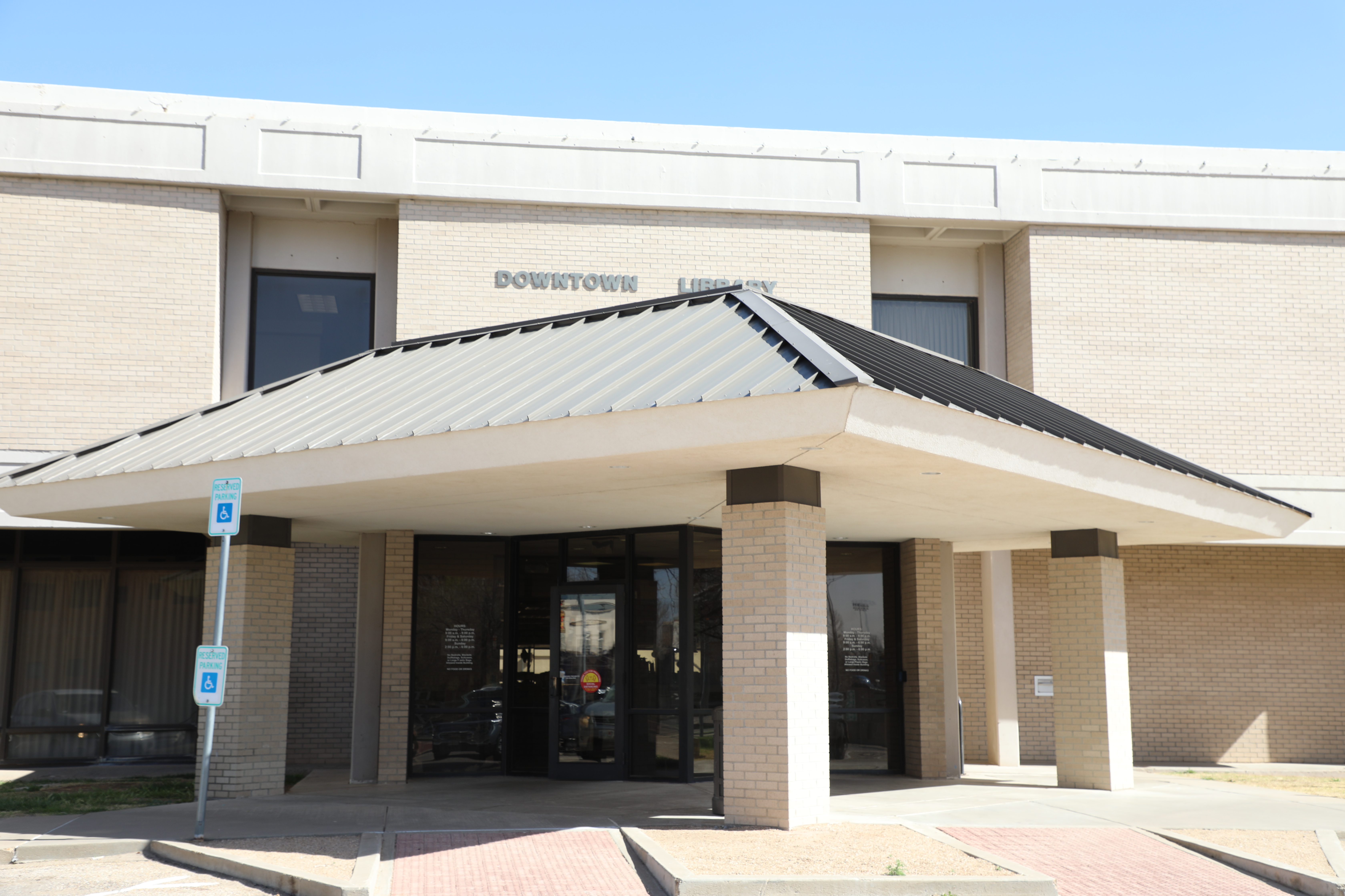 Downtown Library Entrance