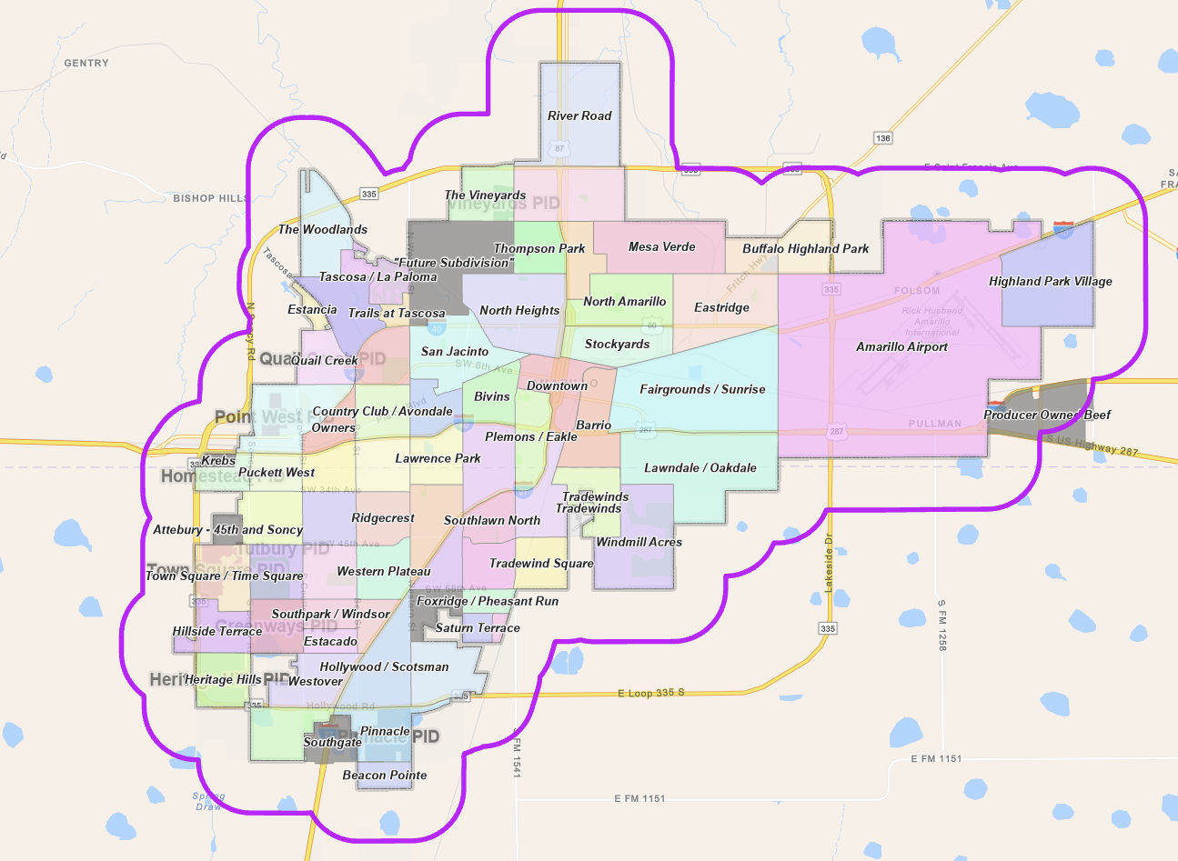 COA Planning Map GIS Maps