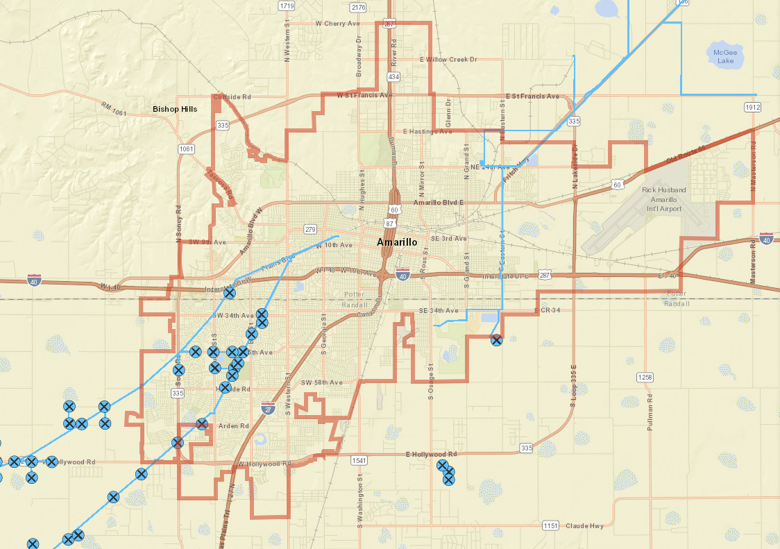 COA Underground Utilities Map Thumbnail