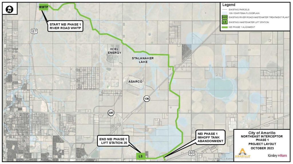 NE Interceptor Project Map