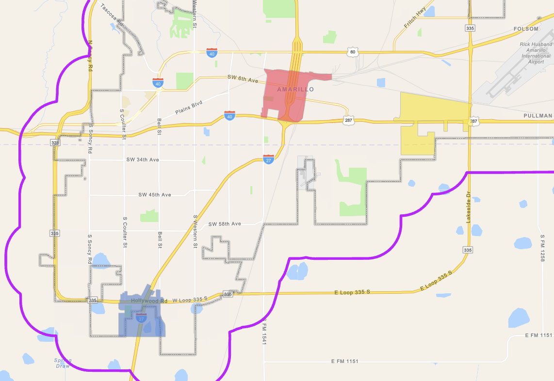 TIRZ Economic Zones GIS Maps