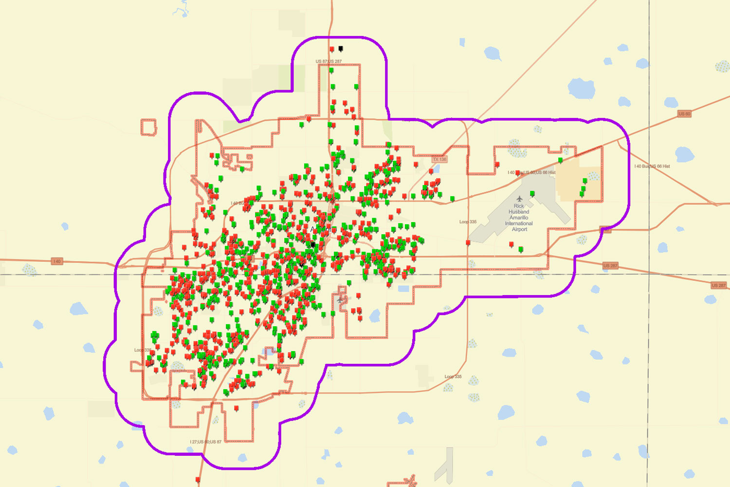 COA City Construction Projects Map