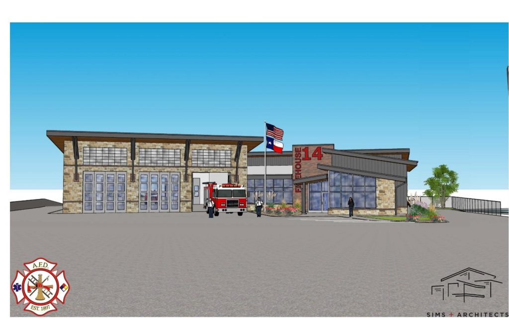 Rendering of Fire Station 14